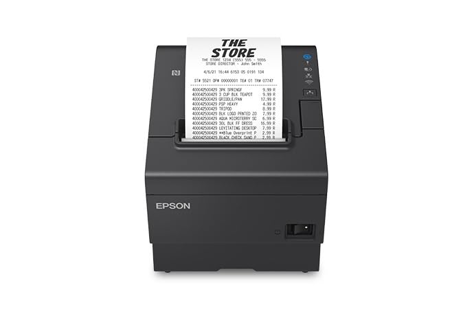 Epson TM-T88VII OmniLink Single-Station Thermal Receipt Printer C31CJ57012