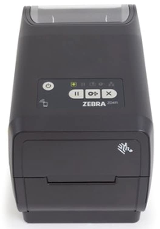 ZEBRA Direct Thermal Printer ZD411; 203 dpi, USB, USB Host, Modular Connectivity Slot, 802.11ac, BT4, USA/Canada, US Cord, Swiss Font, ZD4A022-D01W01EZ