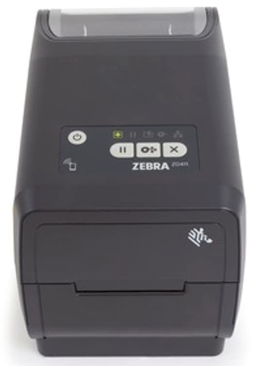 ZEBRA Direct Thermal Printer ZD411; 203 dpi, USB, USB Host, Modular Connectivity Slot, 802.11ac, BT4, USA/Canada, US Cord, Swiss Font,  ZD4A022-D01W01EZ
