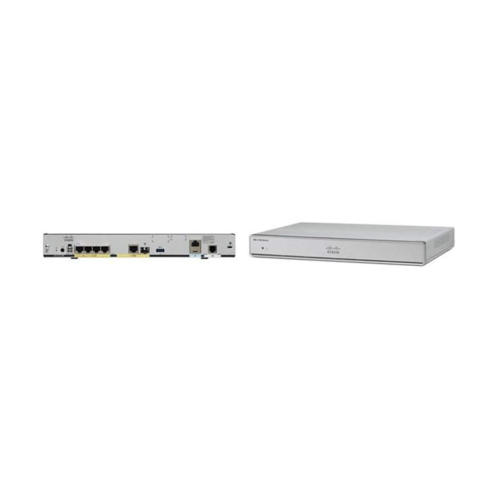 Cisco C1111-8P Integrated Services Router 1100 with 8-Gigabit Ethernet (GbE) Dual Ports, WAN, 1-Year Limited Hardware Warranty (C1111-8P)