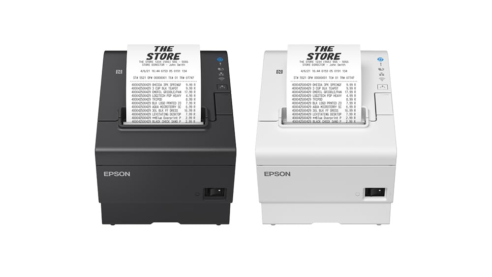Epson TM-T88VII OmniLink Single-Station Thermal Receipt Printer C31CJ57012