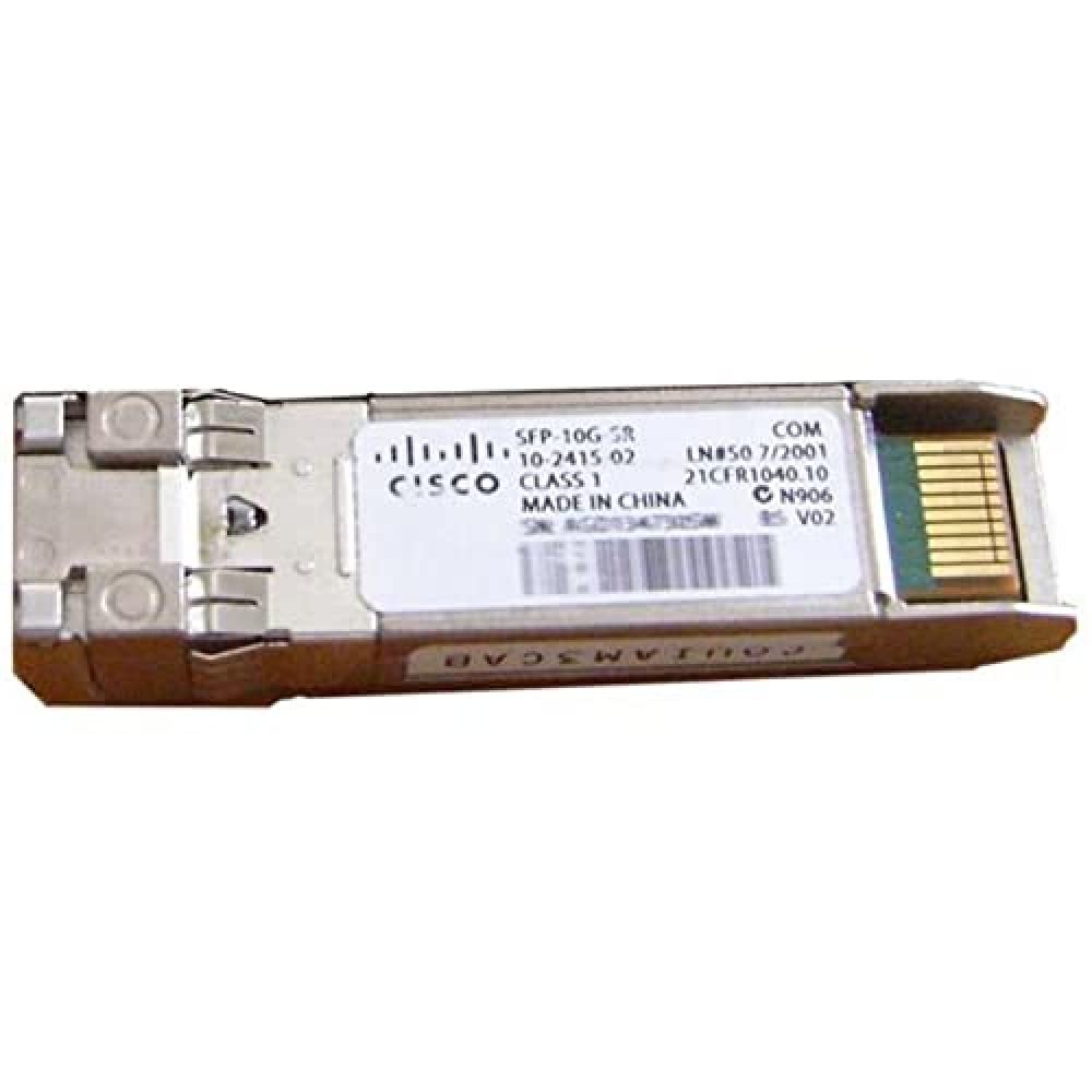 Cisco SFP-10G-SR-S |10GBASE-SR S-Class SFP Module for 10 Gigabit Ethernet Deployments, Hot Swappable