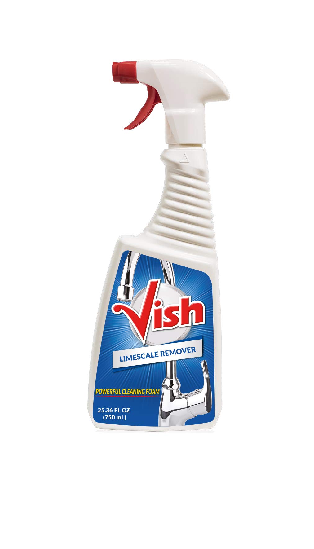 VISH Rust Remover limescale Remover for Bath and Kitchen Cleaner, Fresh Scent, Spray Bottle, 25.36FL Oz ( set of 2)