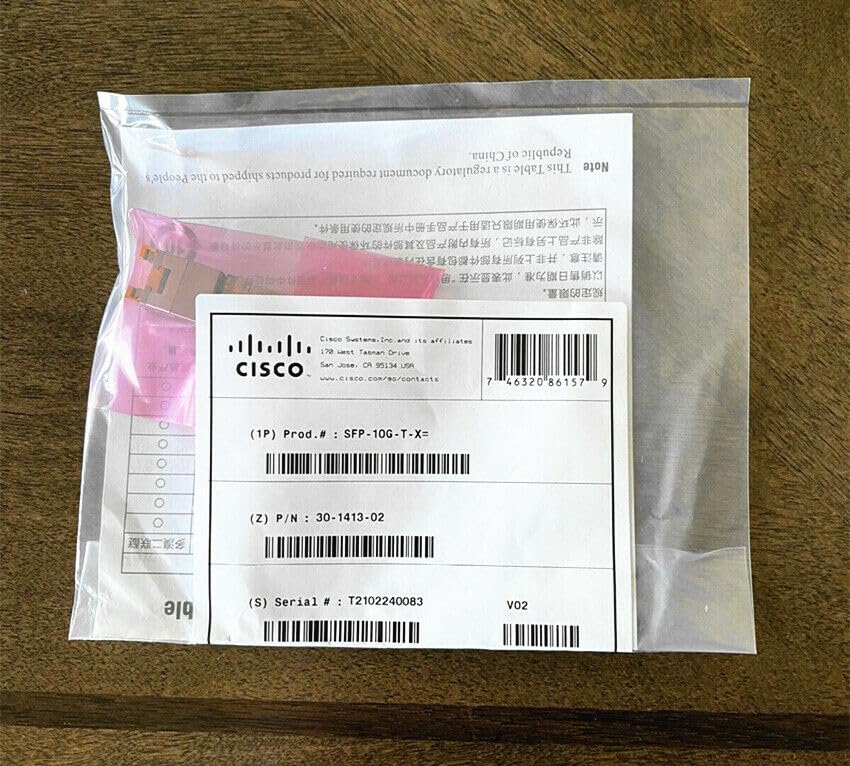 Cisco SFP-10G-T-X - 10 Gigabit Optical Power Conversion Module