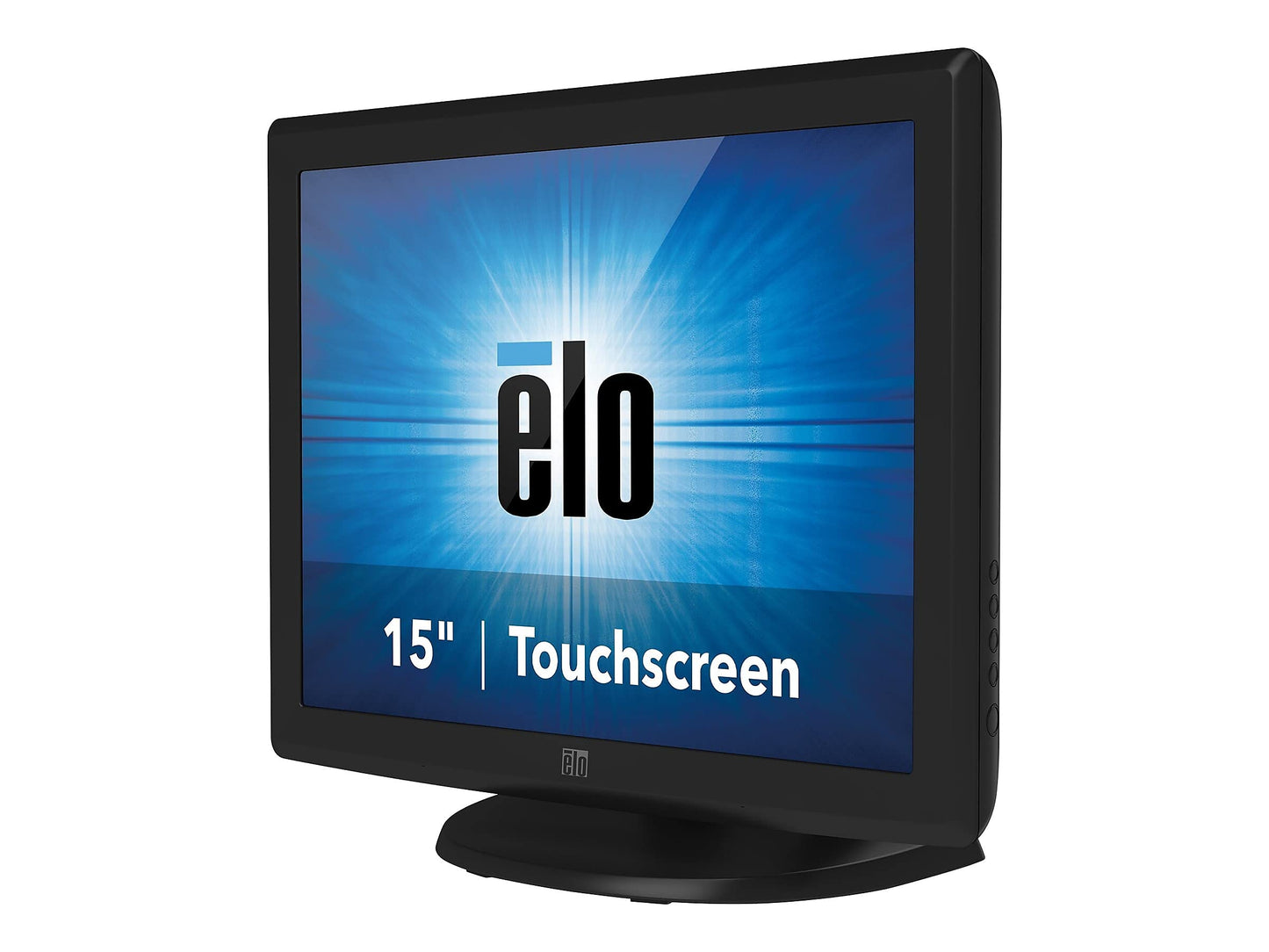 Elo 1000 Series 1515L LCD Desktop Touchscreen Montior - 15-Inch - 5-Wire Resistive - 1024 x 768-4:3 - Dark Gray