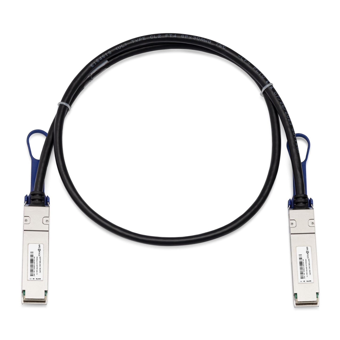 Cisco QSFP-100G-CU1M QSFP28 to QSFP28 Twinax Cable | 100G CR4 1-Meter 1m Passive DAC QSFP-100G-CU1M-HPC
