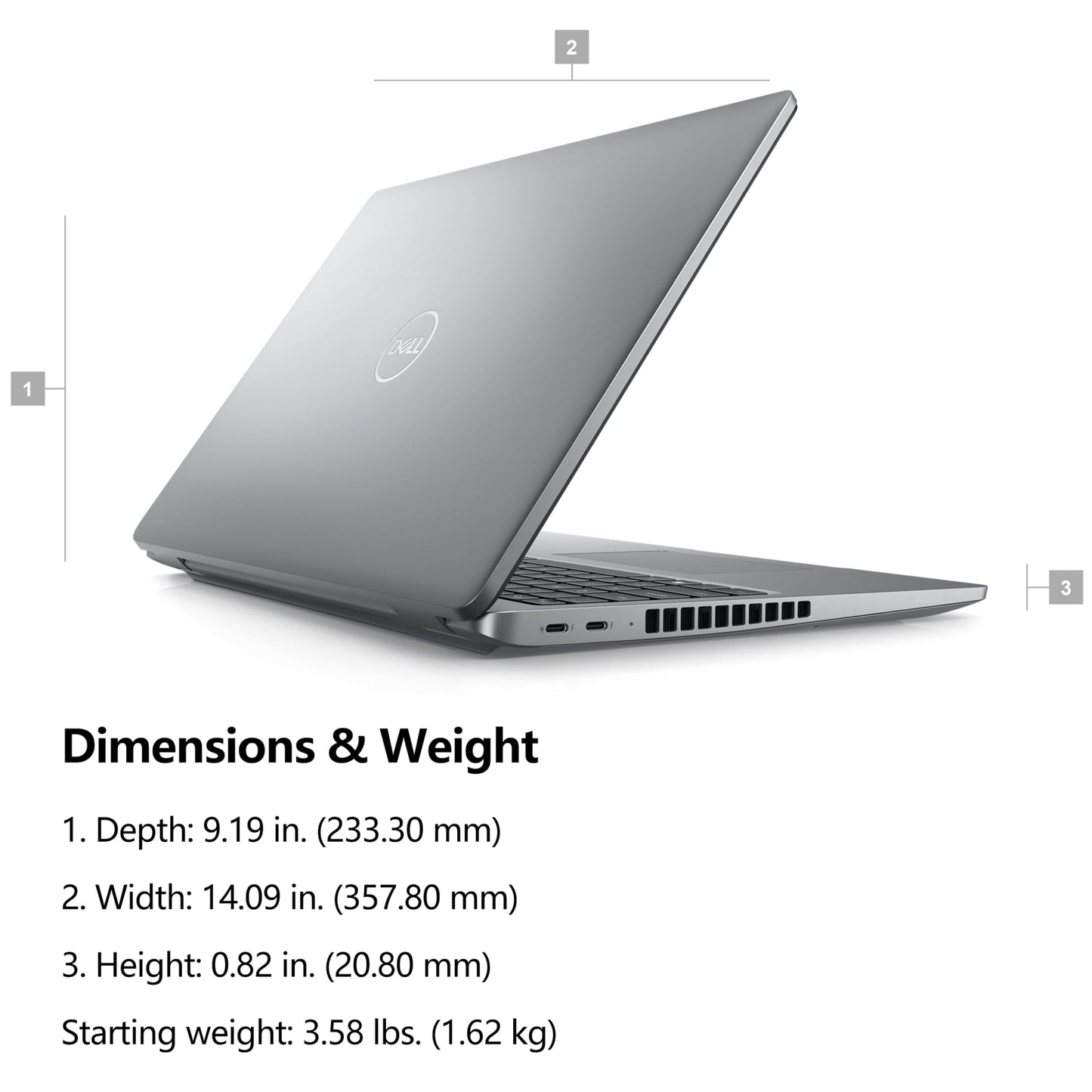 Dell Latitude 5550 15 Business AI Laptop, 15.6" FHD Computer, Intel Ultra 7 155U (Beat i7-1355U), 32GB DDR5 RAM, 1TB SSD, WiFi 6, Backlit Keyboard, Fingerprint Reader, Windows 11 Pro
