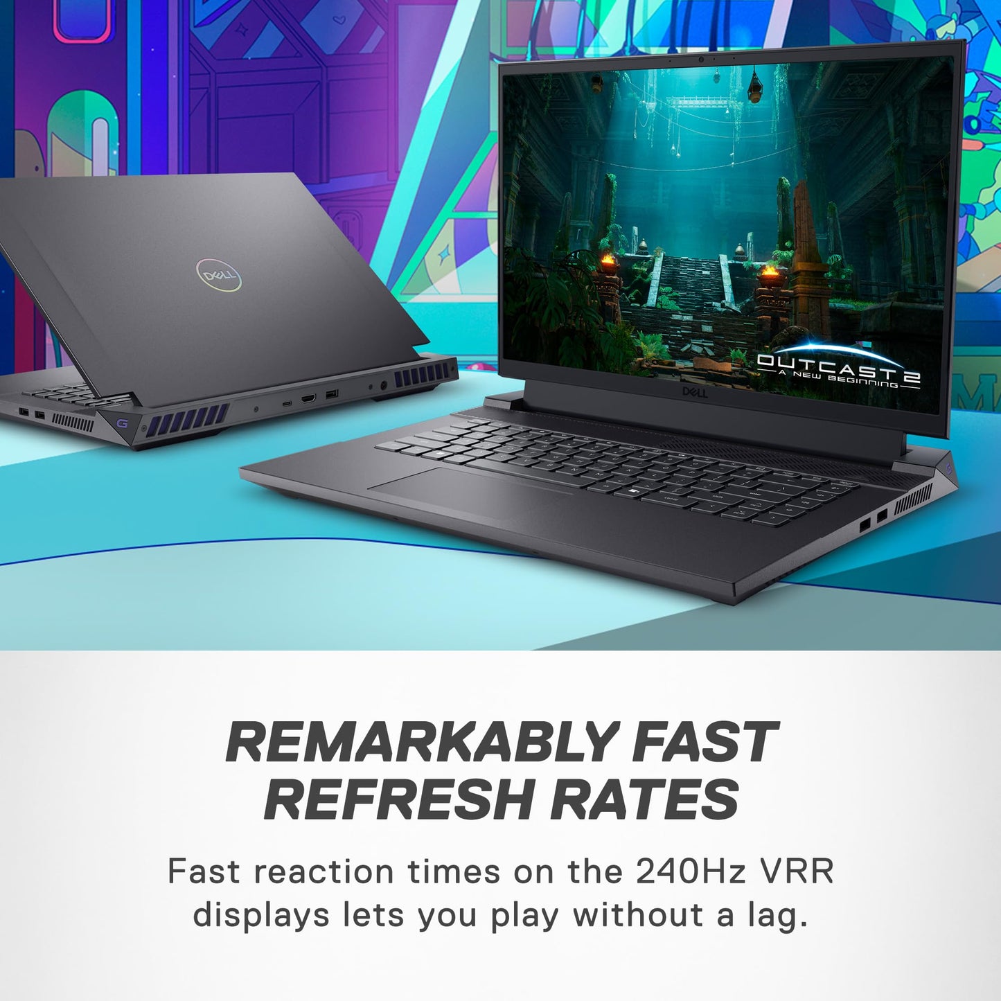 Dell G16 7630 Gaming Laptop - 16-inch QHD+ Display, Intel Core i9-13900HX, 16GB DDR5 RAM, 1TB SSD, NVIDIA GeForce RTX 4070 8GB GDDR6, Windows 11 Home