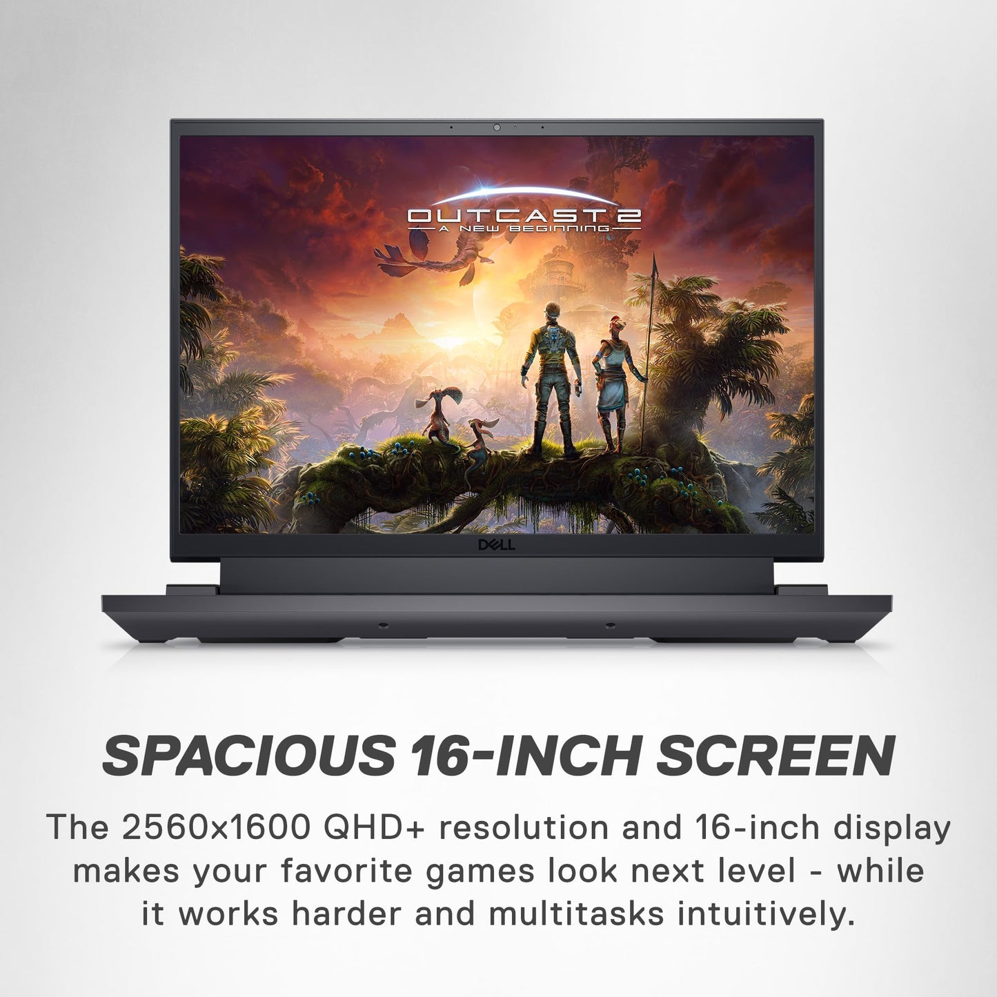 Dell G16 7630 Gaming Laptop - 16-inch QHD+ Display, Intel Core i9-13900HX, 16GB DDR5 RAM, 1TB SSD, NVIDIA GeForce RTX 4070 8GB GDDR6, Windows 11 Home