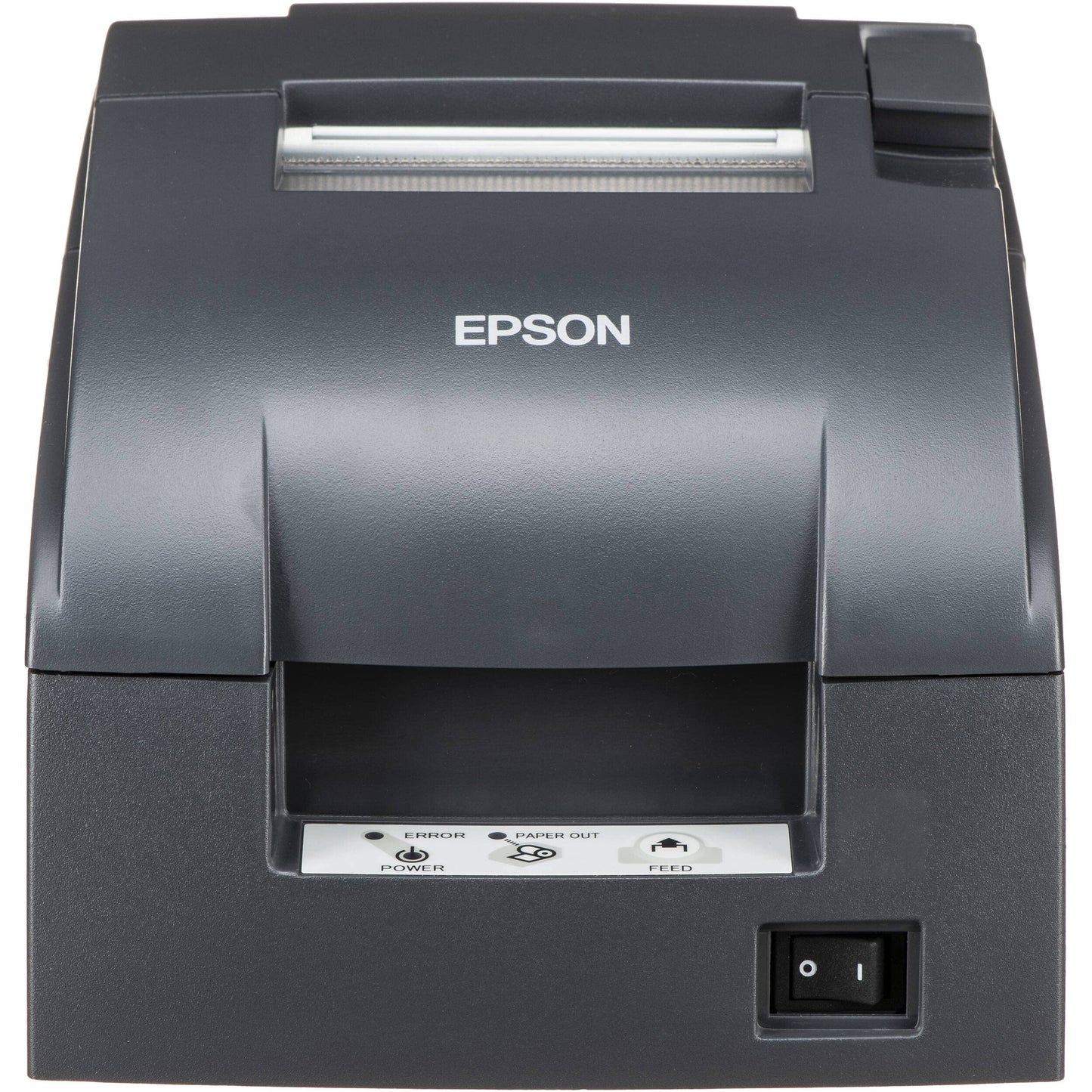 Epson TM-U220B Dot Matrix Compact POS Impact Receipt and Kitchen Label Printer - DK Port and Ethernet Connectivity - Print Speeds up to 6.0 lps, 4 Lines Per Second, Auto-Cutter, REFURBISHED