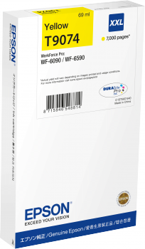 Epson atrament WF-6xxx series yellow XXL - 69ml
