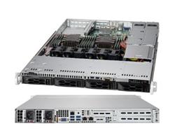 SUPERMICRO 1U chassis 4x 3,5/2.5" HS SAS/SATA, 2x500W (80PLUS Platinum), WIO, X11