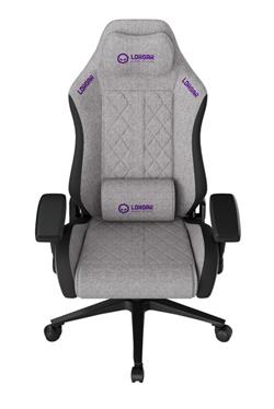 LORGAR CHA41, Ergonomic Gaming Chair Advanced, premium anti-stain fabric, Grey