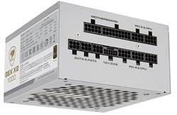 COUGAR PC zdroj GEX X2 1000W SNOW 80+ Gold, modulární (PCI-e 5.0 GPU 12+4 Pin)