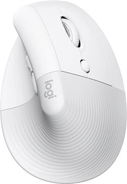 Logitech Lift Vertical Ergonomic Mouse - OFF-WHITE/PALE GREY - EMEA