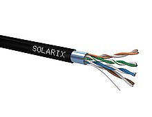 Solarix Instalační kabel CAT5E FTP PE Fca venkovní 305m/box SXKD-5E-FTP-PE