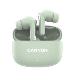 Bezdrátová stereo sluchátka True Wireless OnGo 9 zelená