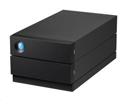 LaCie HDD Externí 2big Dock RAID 3.5" 8TB - USB 3.2 Gen2 Type C, Černá