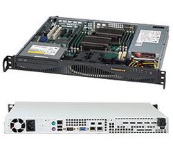 SUPERMICRO mini1U chassis, 2x 3,5" fixed HDD (nebo s MCP-220-00044-0N 2x2,5"), mechanika volitelná (slim), 350W (80PLUS