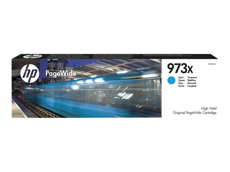 HP Ink Cartridge č.973X azurova