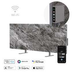 AENO GH6s Chytré Topení, infrared + konvekce, tvrzené sklo,LED displej, 700W, Antique marble - LIMITOVANÁ EDICE