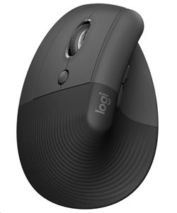 Logitech Lift Left Vertical Ergonomic Mouse - GRAPHITE / BLACK - EMEA