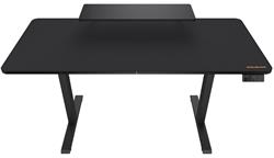 COUGAR stůl E-STAR 140 electric 1400 x 600 x 15, 720-1170mm, carbon design, monitor stand, pad, paměť nastavení 2 módy