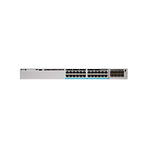 Cisco C9300-24S-E Catalyst 9300 24-Port GE SFP Modular Uplink Network Essential Switch