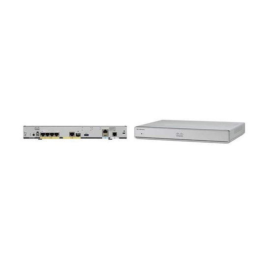 Cisco C1111-8P Integrated Services Router 1100 with 8-Gigabit Ethernet (GbE) Dual Ports, WAN, 1-Year Limited Hardware Warranty (C1111-8P)