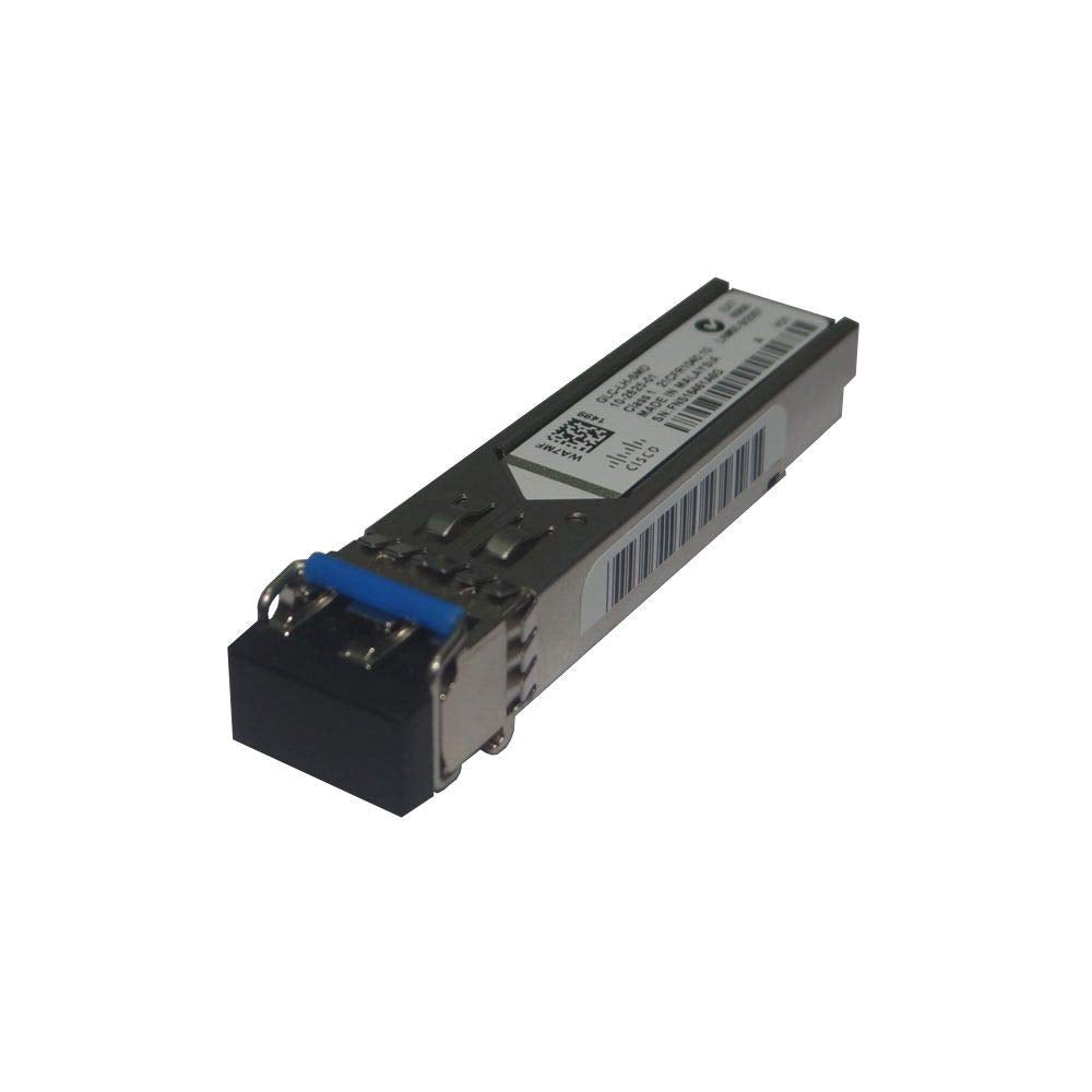 Cisco 1000BASE- LX/LH SFP Module for Gigabit Ethernet Deployments, Hot Swappable, 5-Year Standard Warranty (GLC-LH-SMD=)