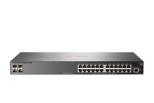HP JL253A Aruba 2930F 24G 4SFP+ - Switch - L3 - Managed - 24 x 10/100/1000 + 4 x 1 Gigabit / 10 Gigabit SFP+ (uplink) - Rack-mountable