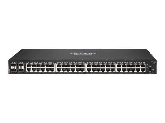 Aruba a Hewlett Packard Enterprise 6100 48G 4SFP+ Switch - JL676A#ABA US Localization/Cord