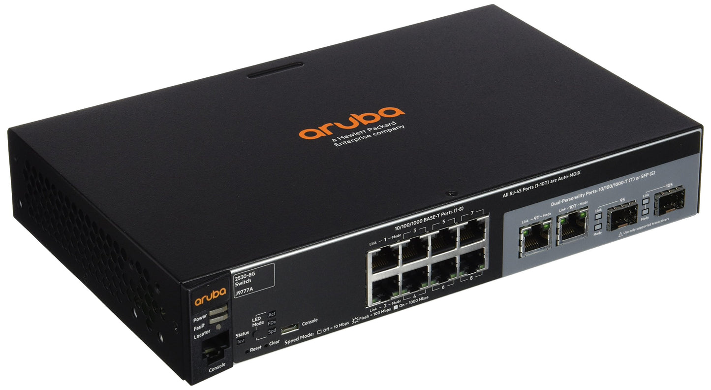 Hpe HP 2530-8G Switch , J9777A