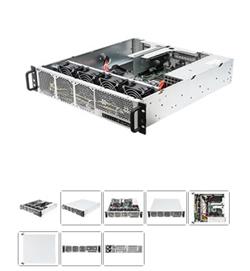 ASRock Rack 2U1G-B650 - AM5, B650, 4xDDR5 ECC/nonECC UDIMM, 2xM.2, 2xPCIe, 2x1200W, IPMI