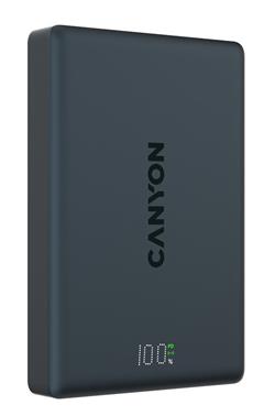CANYON magnetic power bank OnPower 511 PD20W 10000mAh Aluminium Star Grey
