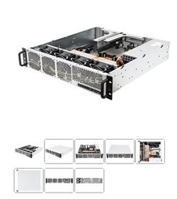 ASRock Rack 2U1G-B650/EVAC - AM5, B650, 4xDDR5 ECC/nonECC UDIMM, 1x2,5"Fix, 2xM.2, 2xPCIe, 2x1200W, IPMI