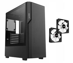 1stCOOL GAMER 5, skrinka ATX, USB3.0, USB-C, 2x fan, čierna