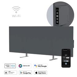 AENO GH5s Chytré Topení, infrared + konvekce, tvrzené sklo,LED displej,  700W, Šedá