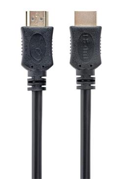 Gembird kábel HDMI High speed (M - M), séria Select, Ethernet, pozlátené konektory, 4.5 m, čierny