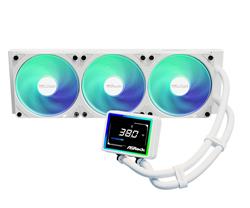 AIOCOOL Asrock Challenger White 360 Digital, ARGB, White, 360mm