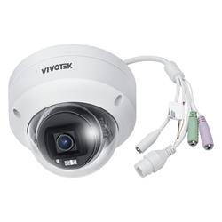 Vivotek FD9380-HV-V2 IP kamera, 5MP, H.265, dome, PoE, IR 30 m, AI, mSDXC, venkovní