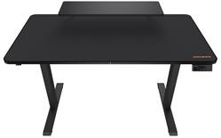 COUGAR stůl E-STAR 120 electric 1200 x 600 x 15, 720-1170mm, carbon design, monitor stand, pad, paměť nastavení 2 módy