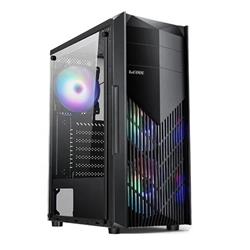 1stCOOL MONSTER EVO, skrinka ATX, 2x RGB ventilátor, USB3.0, čierna
