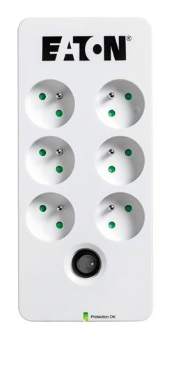 EATON Protection Box 6 FR, přepěťová ochrana, 6 výstupů, zatížení 10A