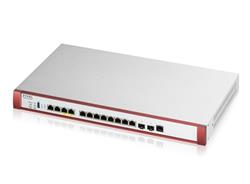 Zyxel USG FLEX 700H Series, 2*2.5G, 2*10G (PoE+) & 8 Gigabit user-definable ports, 2*SFP+, 1*USB  with 1 YR Gold Securit