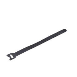 Gembird Velcro zipsové káblové viazacie pásky s dĺžkou 210 mm a šírkou 12 mm, čierne, 100 pack