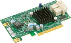 SUPERMICRO Supermicro add on card Low Profile 6.4Gb/s Dual-Port NVMe Internal Host Bus Adapter