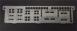 Supermicro 1U I/O Shield for X11SSZ / X12SCZ with EMI Gasket in CSE-512/813