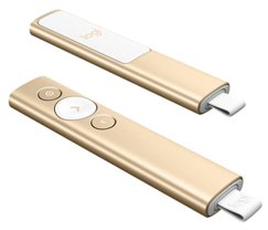 Logitech BT/WL Presenter SPOTLIGHT - EMEA - GOLD